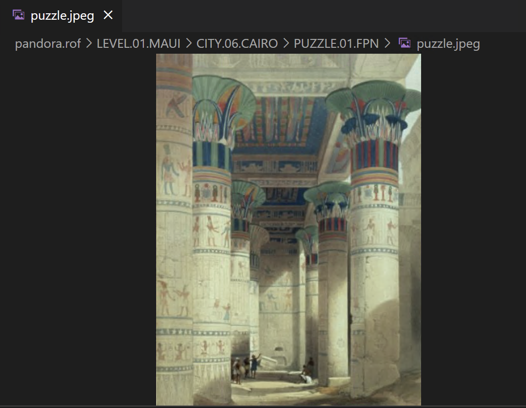 Cairo Focus Point puzzle 1